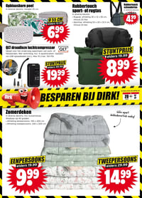 Rubbertouch schoudertas aanbieding bij Dirk – geldig van 15.04.2026 t/m 21.04.2026