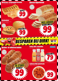 Fruity 100% smoothie aanbieding bij Dirk – geldig van 15.04.2026 t/m 21.04.2026