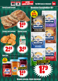 Hartige taart aanbieding bij Dirk – geldig van 17.12.2025 t/m 27.12.2025