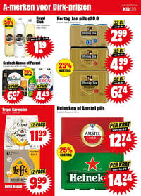 Heineken Krat 24 flessen à 30 cl aanbieding bij Dirk – geldig van 18.02.2026 t/m 24.02.2026