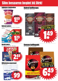 Kahrel koffiecups aanbieding bij Dirk – geldig van 18.03.2026 t/m 24.03.2026