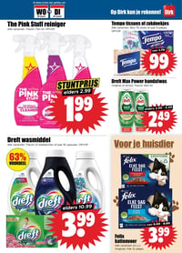 The Pink Stuff reiniger aanbieding bij Dirk – geldig van 18.03.2026 t/m 24.03.2026