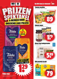 Kokota tapas aanbieding bij Dirk – geldig van 18.03.2026 t/m 24.03.2026