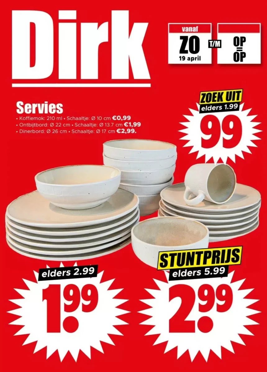 Dirk folder – pagina 1