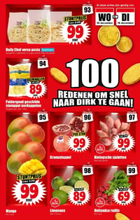 Daily Chef verse pasta aanbieding bij Dirk – geldig van 10.12.2025 t/m 16.12.2025