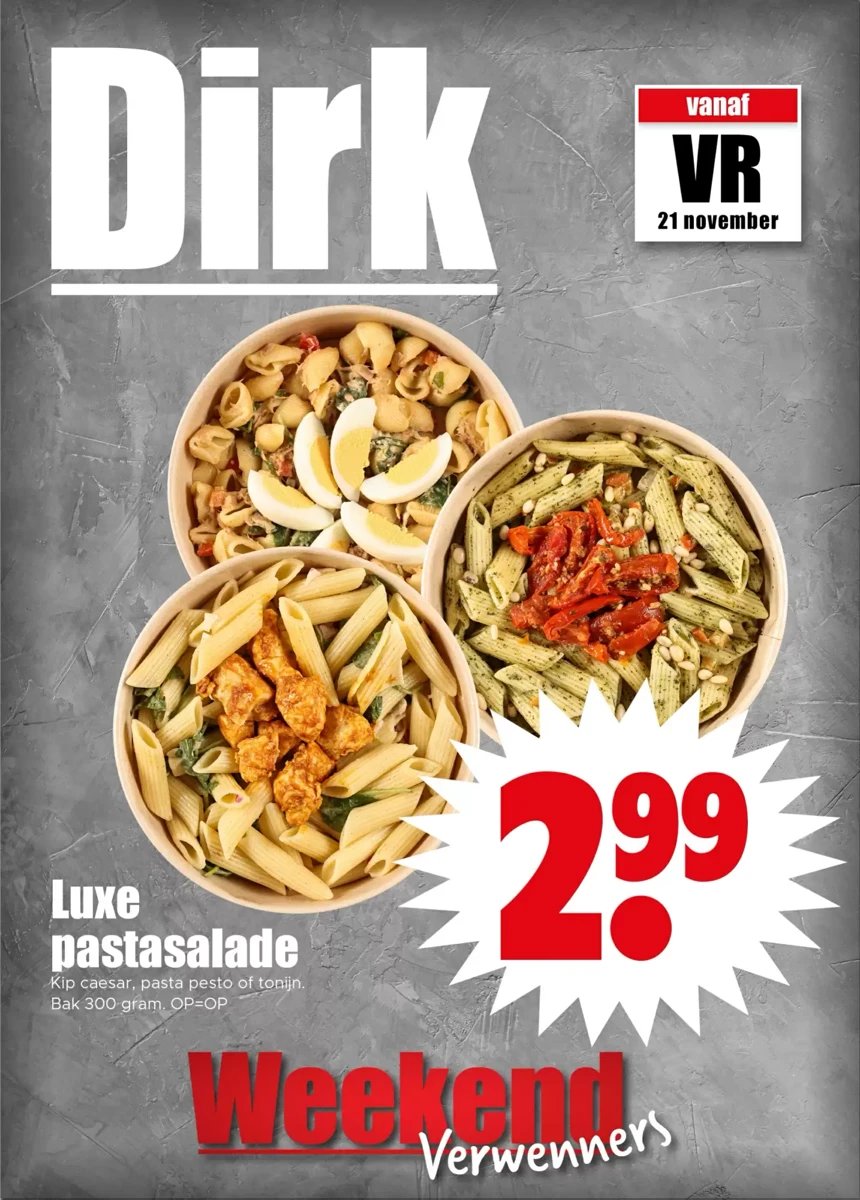 Dirk folder – pagina 1