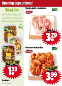 Speklappen à la minute aanbieding bij Dirk – geldig van 22.04.2026 t/m 28.04.2026