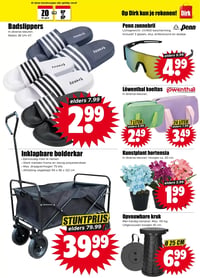 Inklapbare bolderkar aanbieding bij Dirk – geldig van 22.04.2026 t/m 28.04.2026