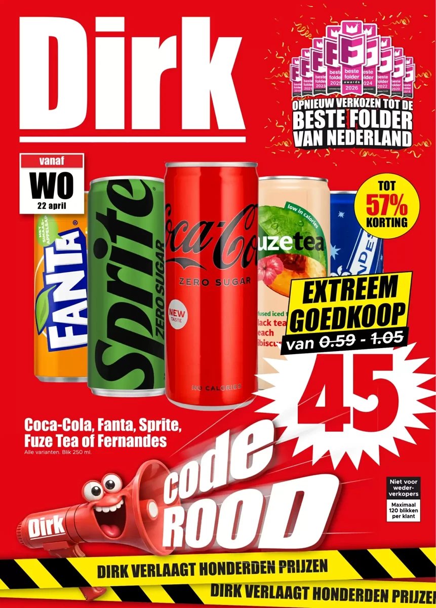 Dirk folder – pagina 1
