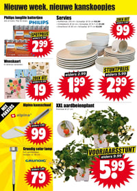 Servies aanbieding bij Dirk – geldig van 22.04.2026 t/m 28.04.2026