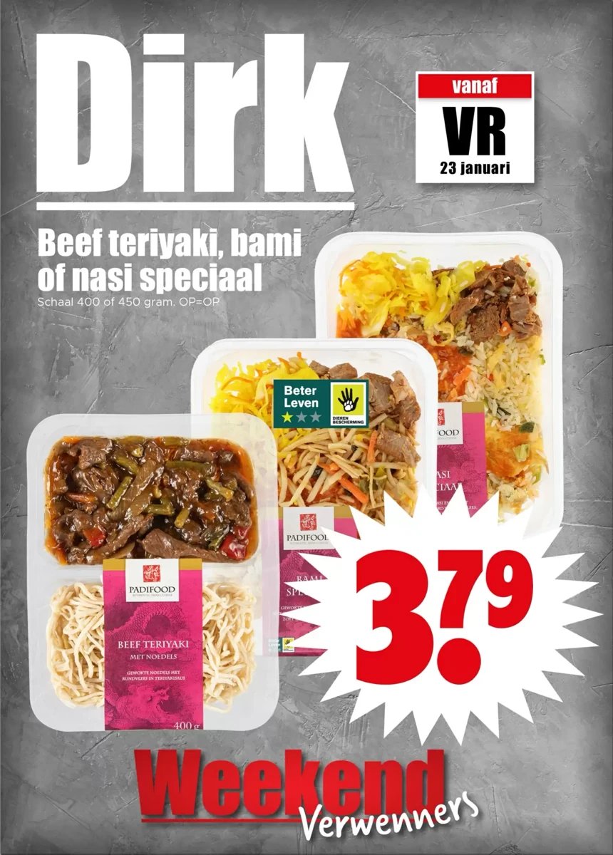 Dirk folder – pagina 1