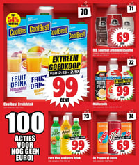Coolbest Fruitdrink aanbieding bij Dirk – geldig van 25.02.2026 t/m 03.03.2026