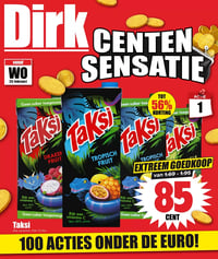 Taksi aanbieding bij Dirk – geldig van 25.02.2026 t/m 03.03.2026