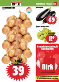 Pitloze witte druiven aanbieding bij Dirk – geldig van 25.03.2026 t/m 31.03.2026