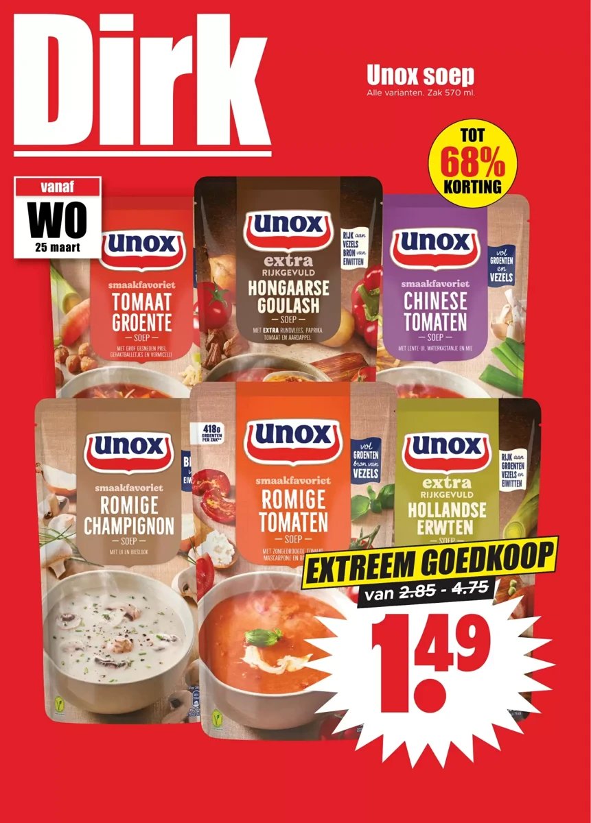 Dirk folder – pagina 1