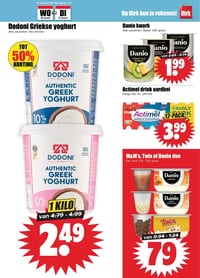 Danio kwark aanbieding bij Dirk – geldig van 25.03.2026 t/m 31.03.2026