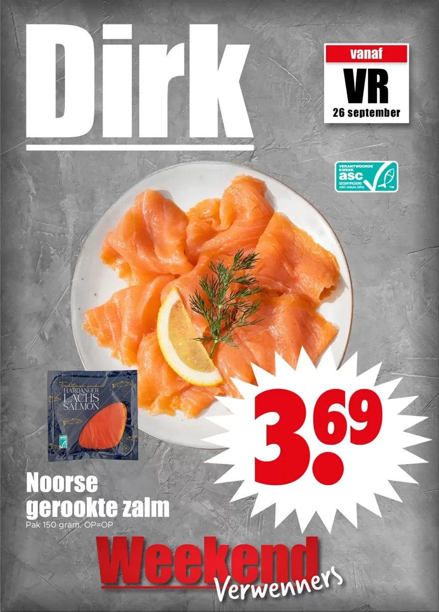 Dirk folder – pagina 1