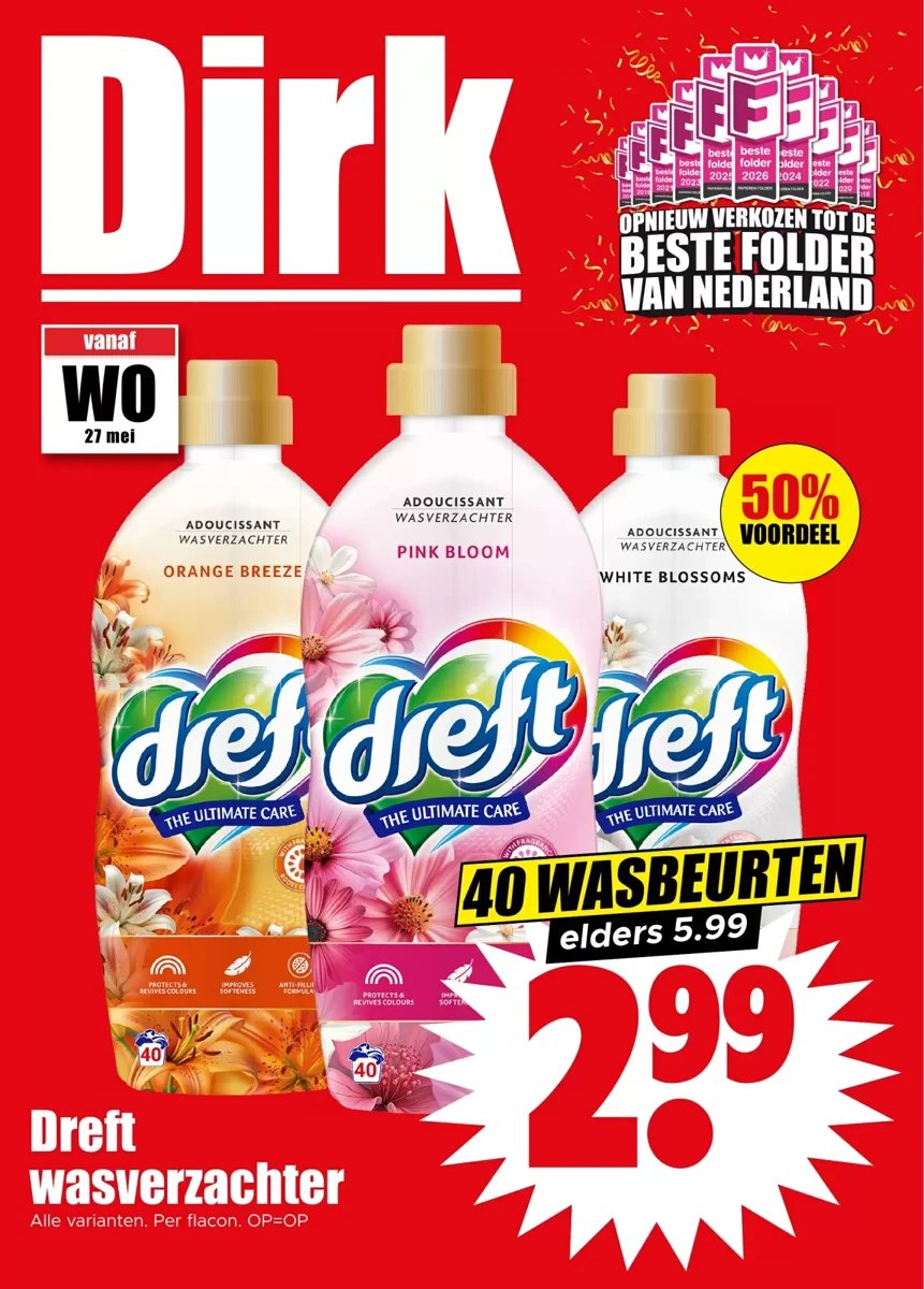 Dirk folder – pagina 1