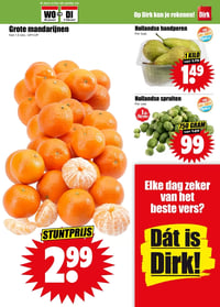 Grote mandarijnen aanbieding bij Dirk – geldig van 28.01.2026 t/m 03.02.2026