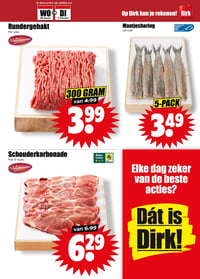de Vleeschmeesters Schouderkarbonade aanbieding bij Dirk – geldig van 28.01.2026 t/m 03.02.2026