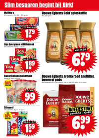 Douwe Egberts Gold oploskoffie aanbieding bij Dirk – geldig van 28.01.2026 t/m 03.02.2026