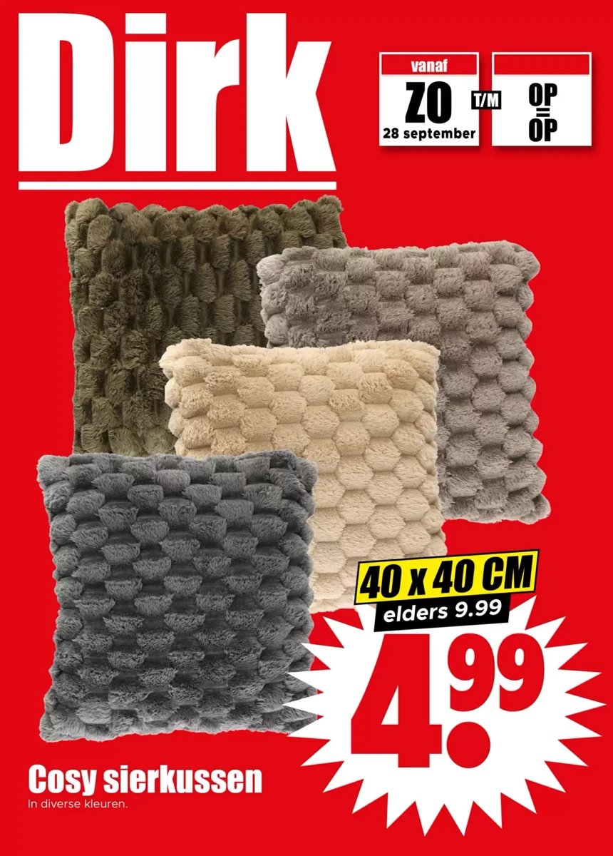Dirk folder – pagina 1