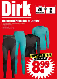 Falcon thermoshirt of -broek aanbieding bij Dirk – geldig van 28.12.2025 t/m 03.01.2026