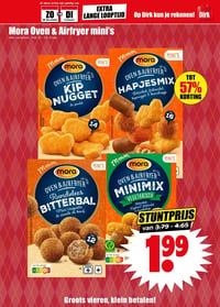 Mora Hapjesmix aanbieding bij Dirk – geldig van 28.12.2025 t/m 06.01.2026