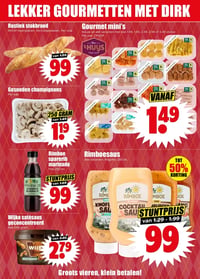 Rimboe sparerib marinade aanbieding bij Dirk – geldig van 28.12.2025 t/m 06.01.2026