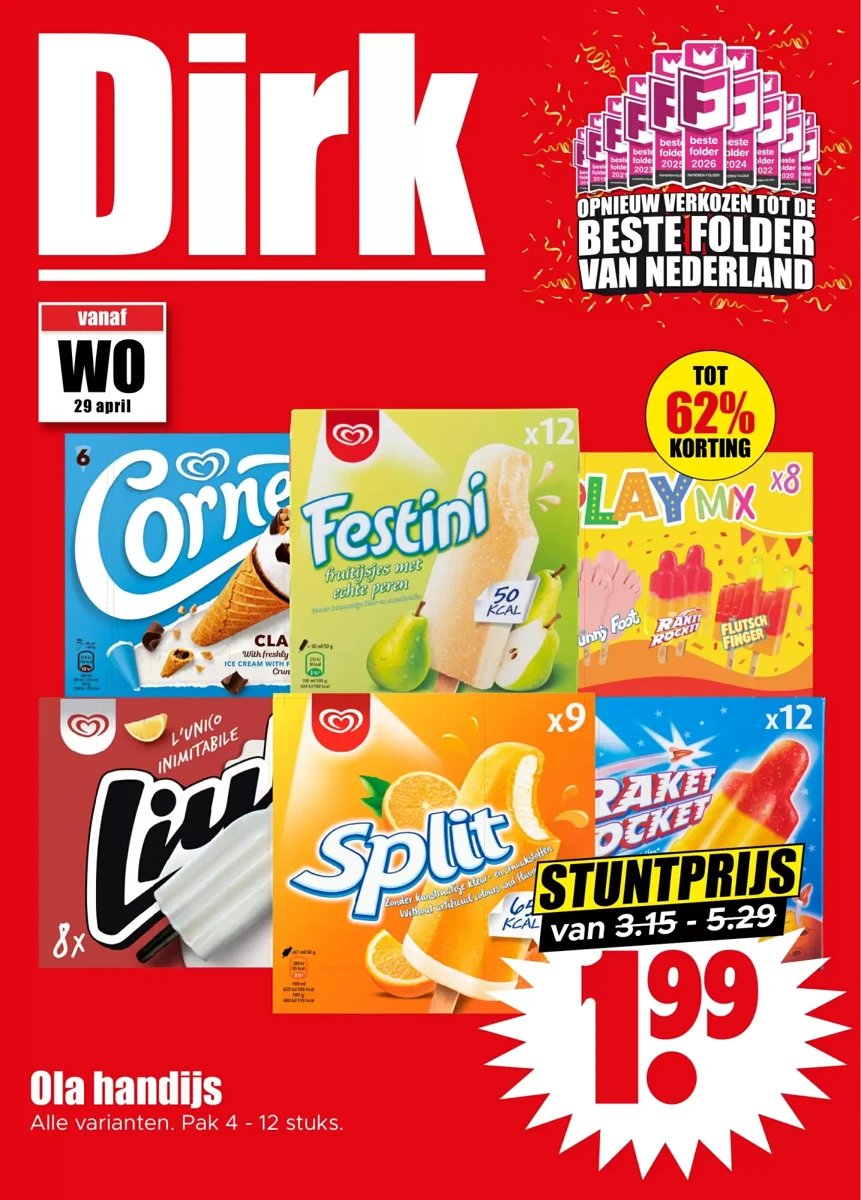 Dirk folder – pagina 1