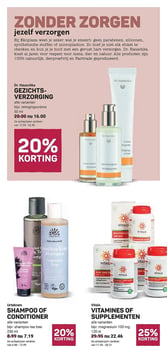 Urtekram SHAMPOO OF CONDITIONER aanbieding bij Ekoplaza – geldig van 04.03.2026 t/m 10.03.2026