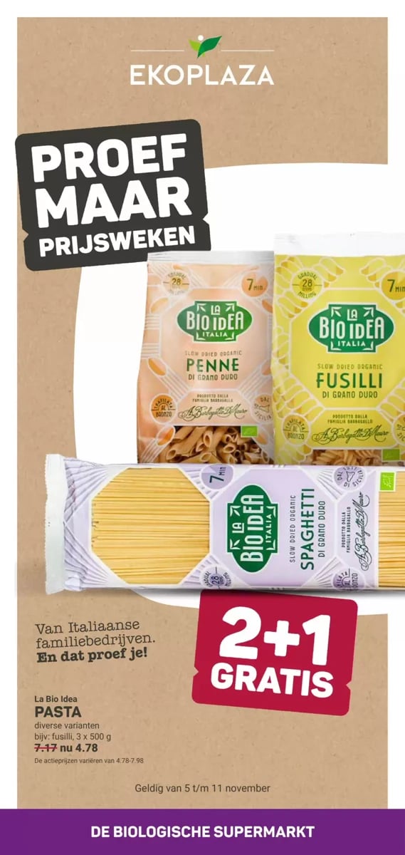 Ekoplaza folder – pagina 1
