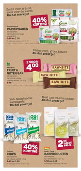 GoPure CHIPS aanbieding bij Ekoplaza – geldig van 08.04.2026 t/m 14.04.2026