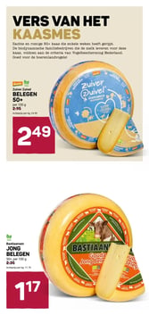 Bastiaansen JONG BELEGEN 50+ aanbieding bij Ekoplaza – geldig van 11.02.2026 t/m 17.02.2026