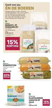 BASMATI- OF PANDANRIJST aanbieding bij Ekoplaza – geldig van 11.03.2026 t/m 17.03.2026