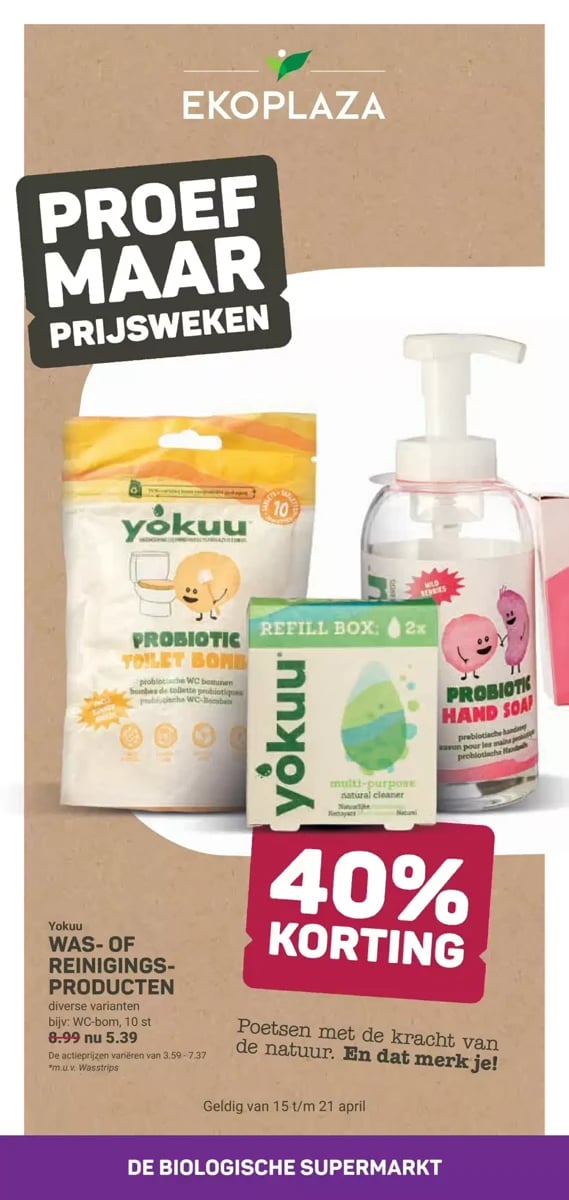 Ekoplaza folder – pagina 1