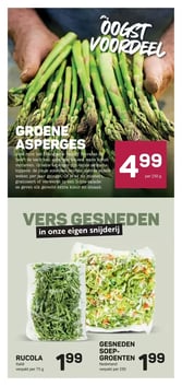 GROENE ASPERGES aanbieding bij Ekoplaza – geldig van 15.04.2026 t/m 21.04.2026