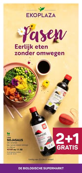 Lima SOJASAUS aanbieding bij Ekoplaza – geldig van 25.03.2026 t/m 31.03.2026