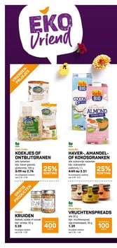 HAVER-, AMANDEL- OF KOKOSDRANKEN aanbieding bij Ekoplaza – geldig van 25.03.2026 t/m 31.03.2026