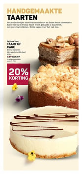 TAART OF CAKE aanbieding bij Ekoplaza – geldig van 25.03.2026 t/m 31.03.2026