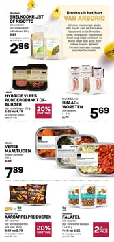 HYBRIDE VLEES RUNDERGEHAKT OF BURGER aanbieding bij Ekoplaza – geldig van 25.03.2026 t/m 31.03.2026