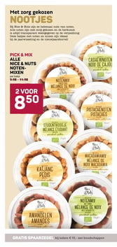 ALLE NICE & NUTS NOTEN-MIXEN aanbieding bij Ekoplaza – geldig van 27.12.2025 t/m 06.01.2026