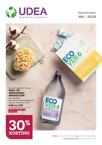 Ecover Essential / Ecover WAS- OF REINIGINGS-PRODUCTEN aanbieding bij Ekoplaza – geldig van 31.01.2026 t/m 07.02.2026