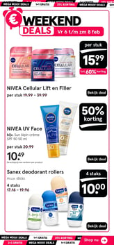 NIVEA Cellular Lift en Filler aanbieding bij Etos – geldig van 02.02.2026 t/m 08.02.2026