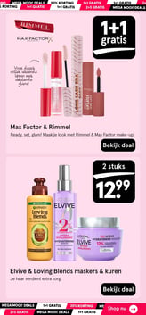 Max Factor & Rimmel aanbieding bij Etos – geldig van 02.02.2026 t/m 08.02.2026
