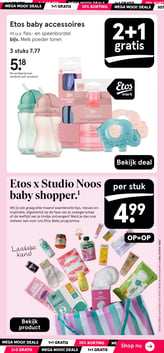 Etos baby accessoires aanbieding bij Etos – geldig van 02.02.2026 t/m 08.02.2026