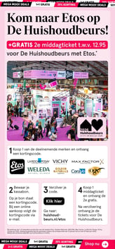 +GRATIS 2e middagticket t.w.v. 12.95 aanbieding bij Etos – geldig van 02.02.2026 t/m 08.02.2026