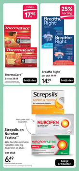 Breathe Right aanbieding bij Etos – geldig van 02.03.2026 t/m 08.03.2026