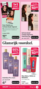 Schwarzkopf Creme Supreme haarkleuring aanbieding bij Etos – geldig van 02.03.2026 t/m 08.03.2026