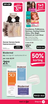 Zenner Serene Sands haaraccessoires aanbieding bij Etos – geldig van 02.03.2026 t/m 08.03.2026
